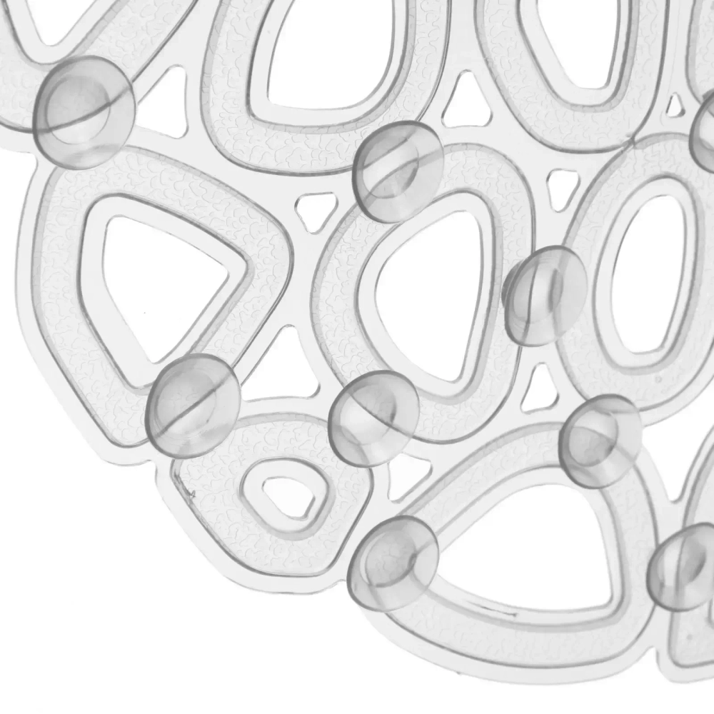Коврик в ванну 65х35"Миф» белый