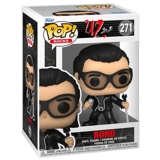 Фигурка Funko POP! Rocks U2 Zoo TV Bono (271) 64033