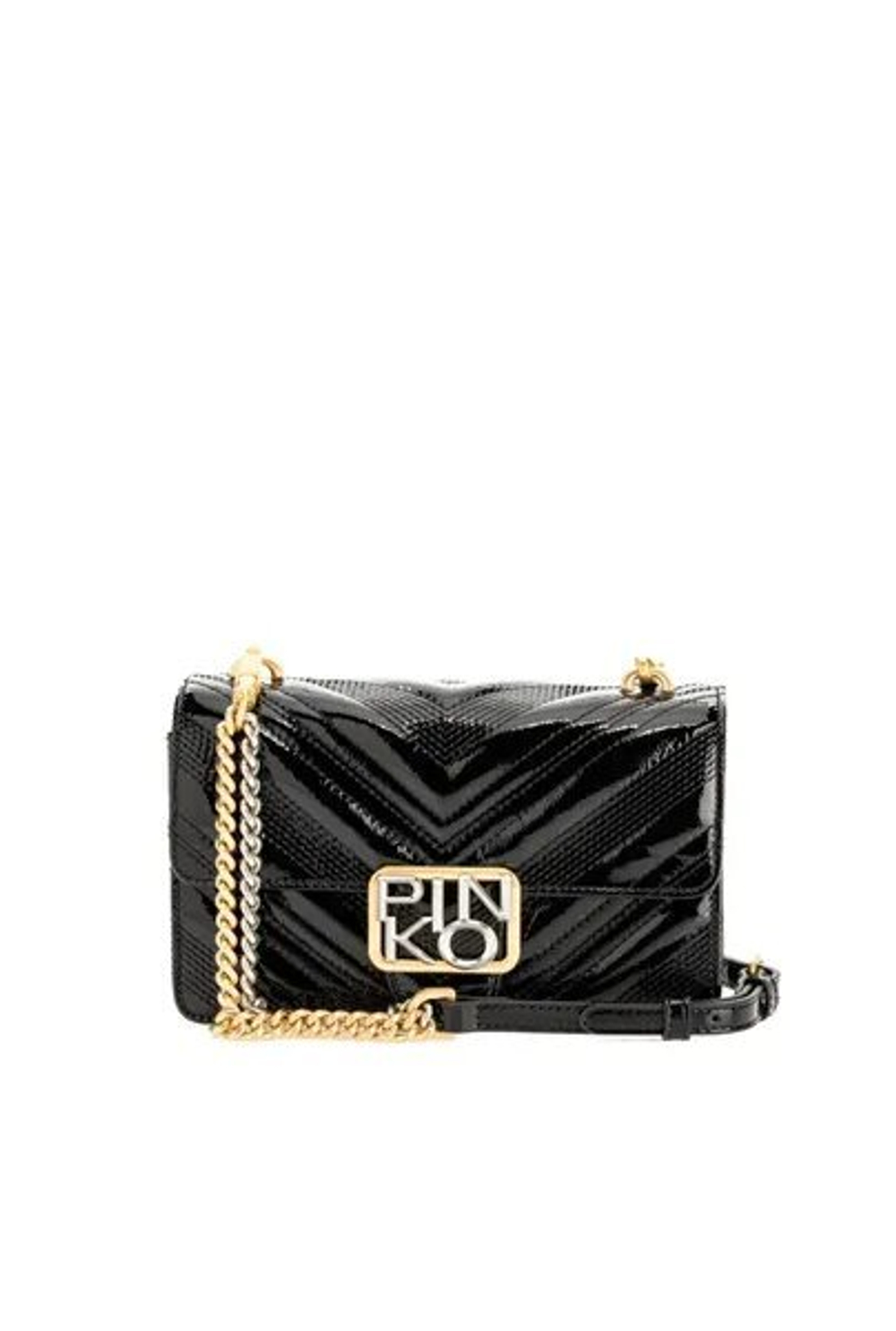 MINI LOGO BAG ICON POLISH - black