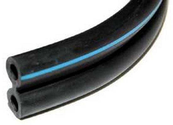 Шланг вакуумный спаренный 7х3,5х2400 резиновый мультишланг, 2,4 м