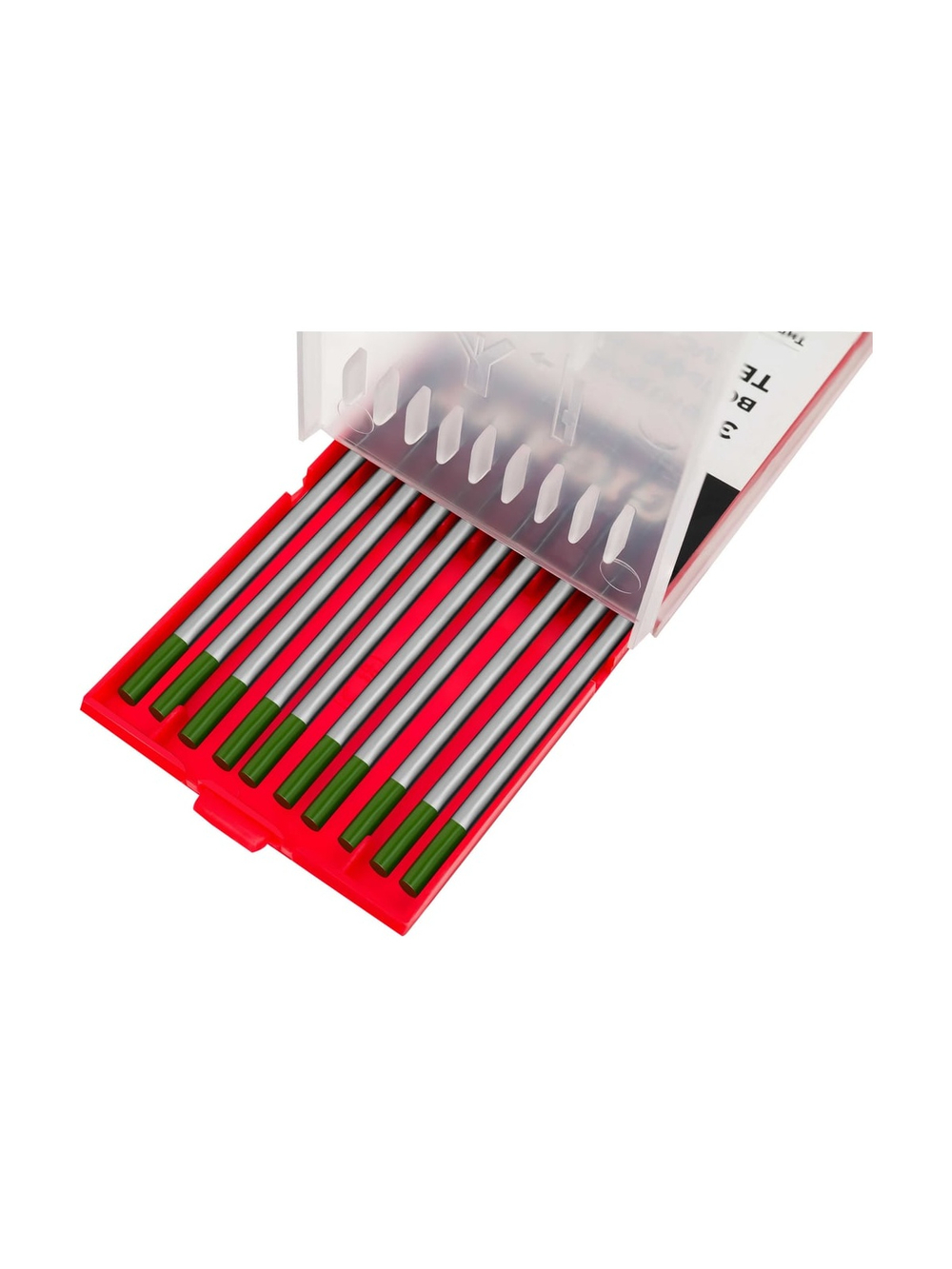 Электроды вольфрамовые (WP-175; 3.2 мм; зеленый; АС; 10 шт) Gigant G-X-614