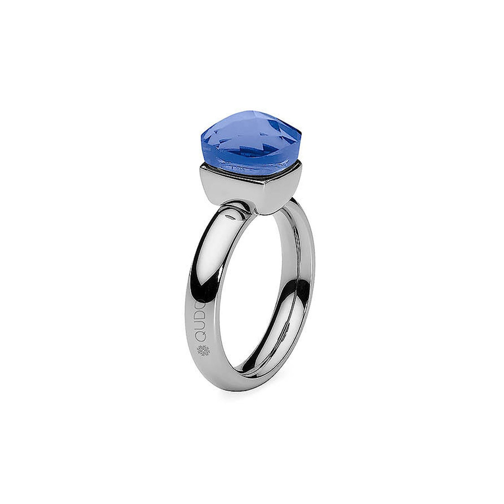 Кольцо Qudo Firenze bermuda blue 18 мм 611633/17.8 BL/S