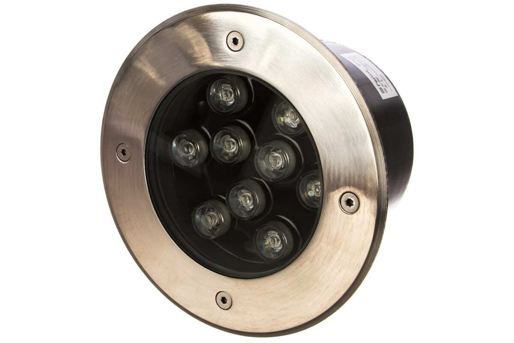 Светильник LED тротуарный (грунтовый) встраив. SP4113 9W RGB 230V IP67 Feron