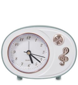 GAEM Art CL-28/1 Будильник «Скрипичный ключ» голубой