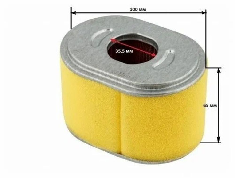 Фильтр на двигатель 168/170F (элемент) 23FLDVIG