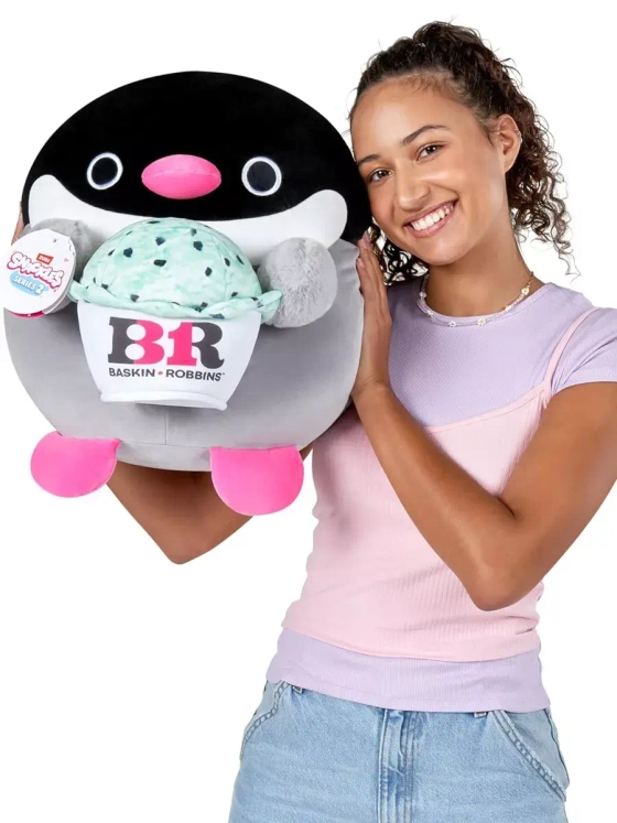 Мягкая игрушка Зуру Snackles Пингвин серия 2 большой