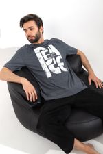 Фуфайка (футболка) мужская Герой-5 Виотекс АНТРАЦИТ МЕЛАНЖ