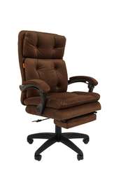 Кресло   Chairman Home 442 Россия ткань Т-14 коричневый