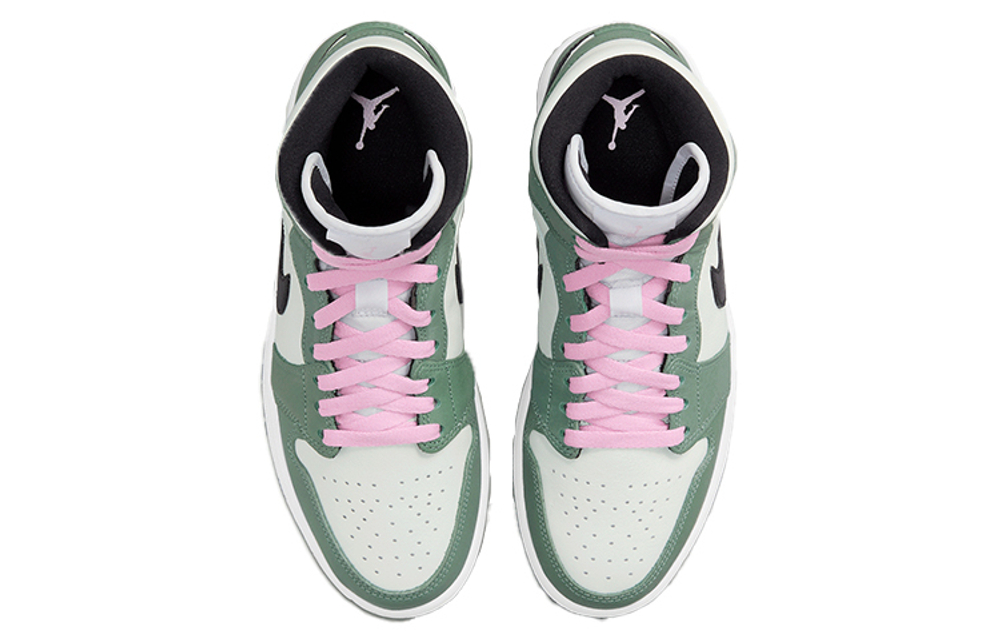 Кроссовки Jordan Air Jordan 1 Mid Se "Dutch Green" (Женская размерная сетка)