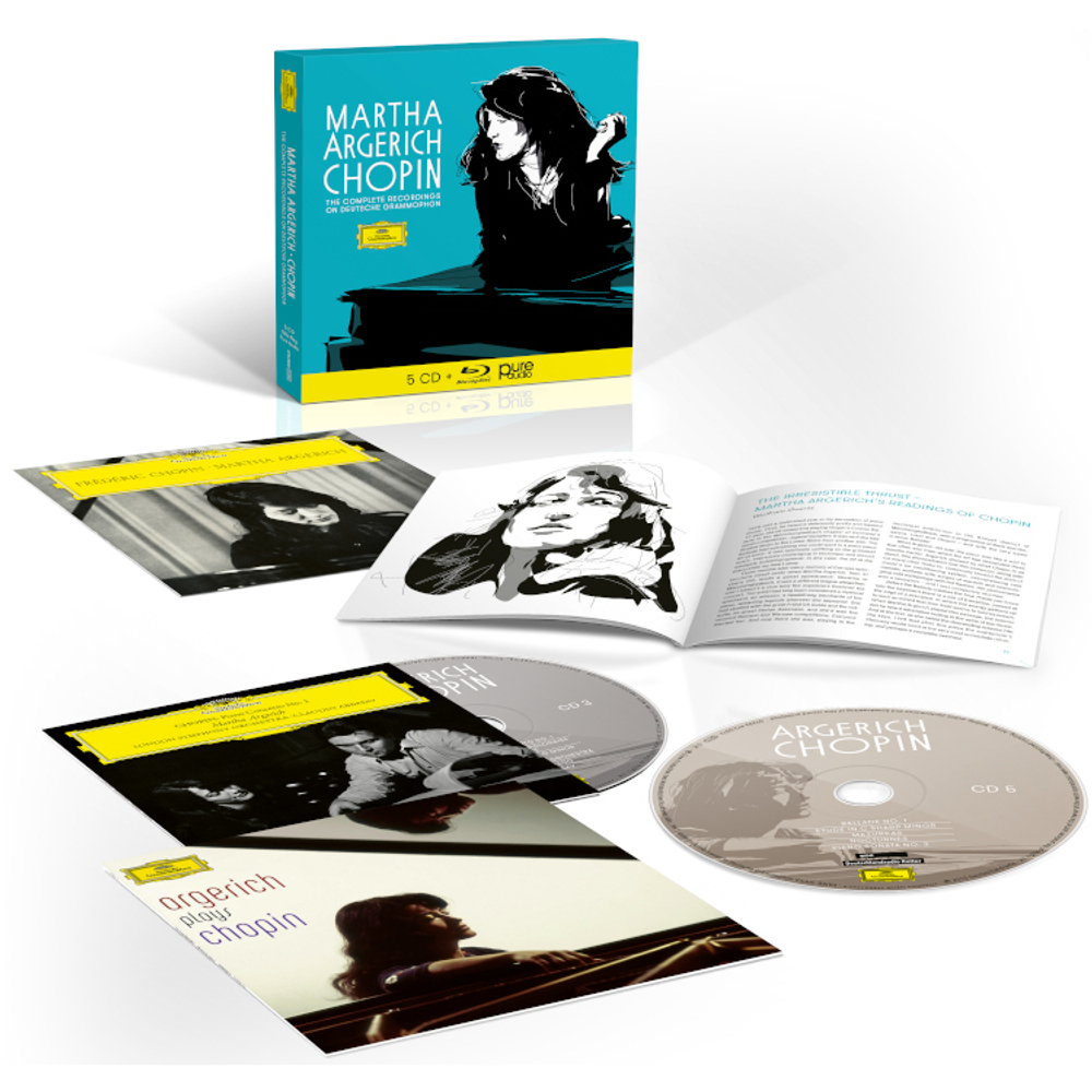 Martha Argerich / Chopin - The Complete Recordings On Deutsche Grammophon (Limited Edition Box Set)(5CD+Blu-ray Audio)
