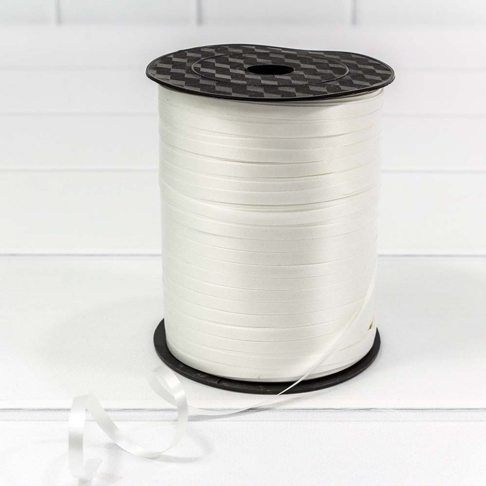 Лента Полипропилен 0,5см х 547м бобина (Белый)