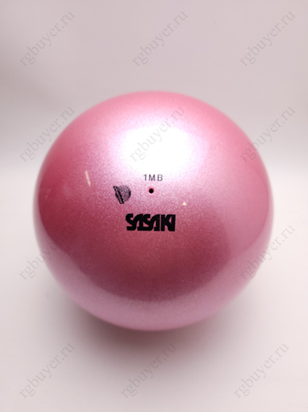 Мяч Sasaki 18,5 см серия "Металлик" Розовый клубничный STP (Strawberry Pink)
