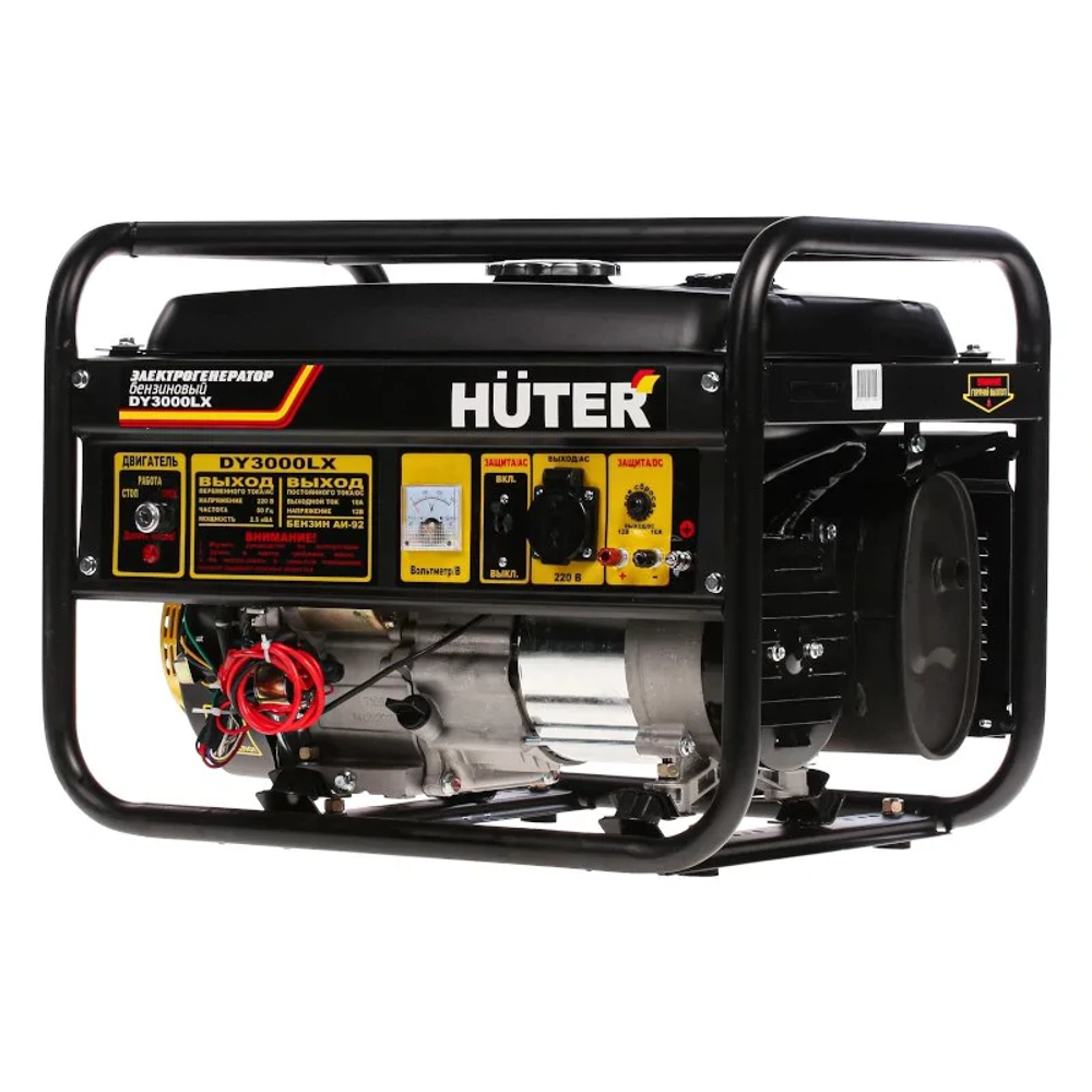 HUTER DY3000LX бензиновый генератор 64/1/10