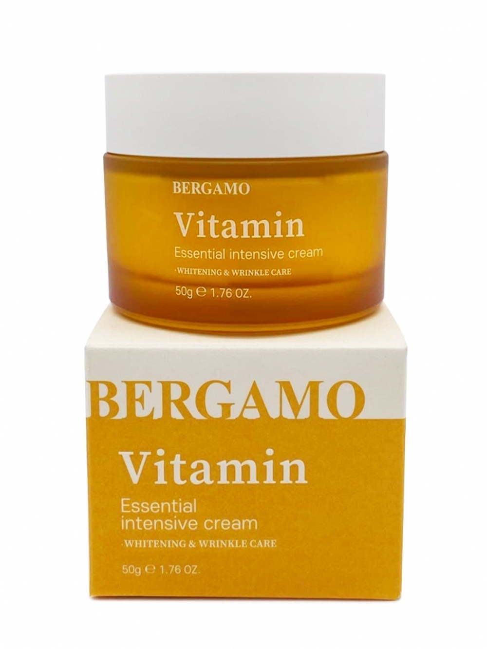 [Bergamo] Vitamin Essential Intensive Cream - Крем для лица с витаминным экстрактом, 50 г