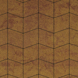 Тротуарная плитка РОМБ - Листопад гранит Каир