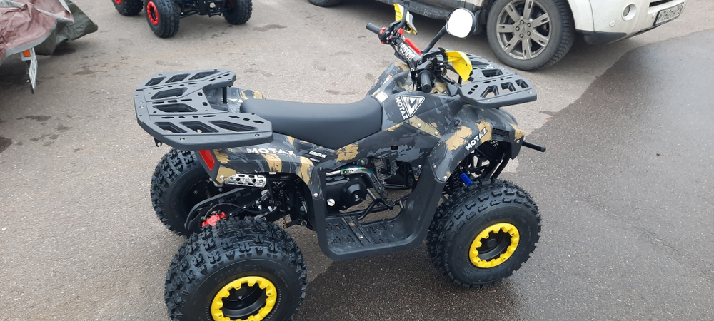 Квадроцикл MOTAX Grizlik Premium 125cc. БУ - тест-драйв