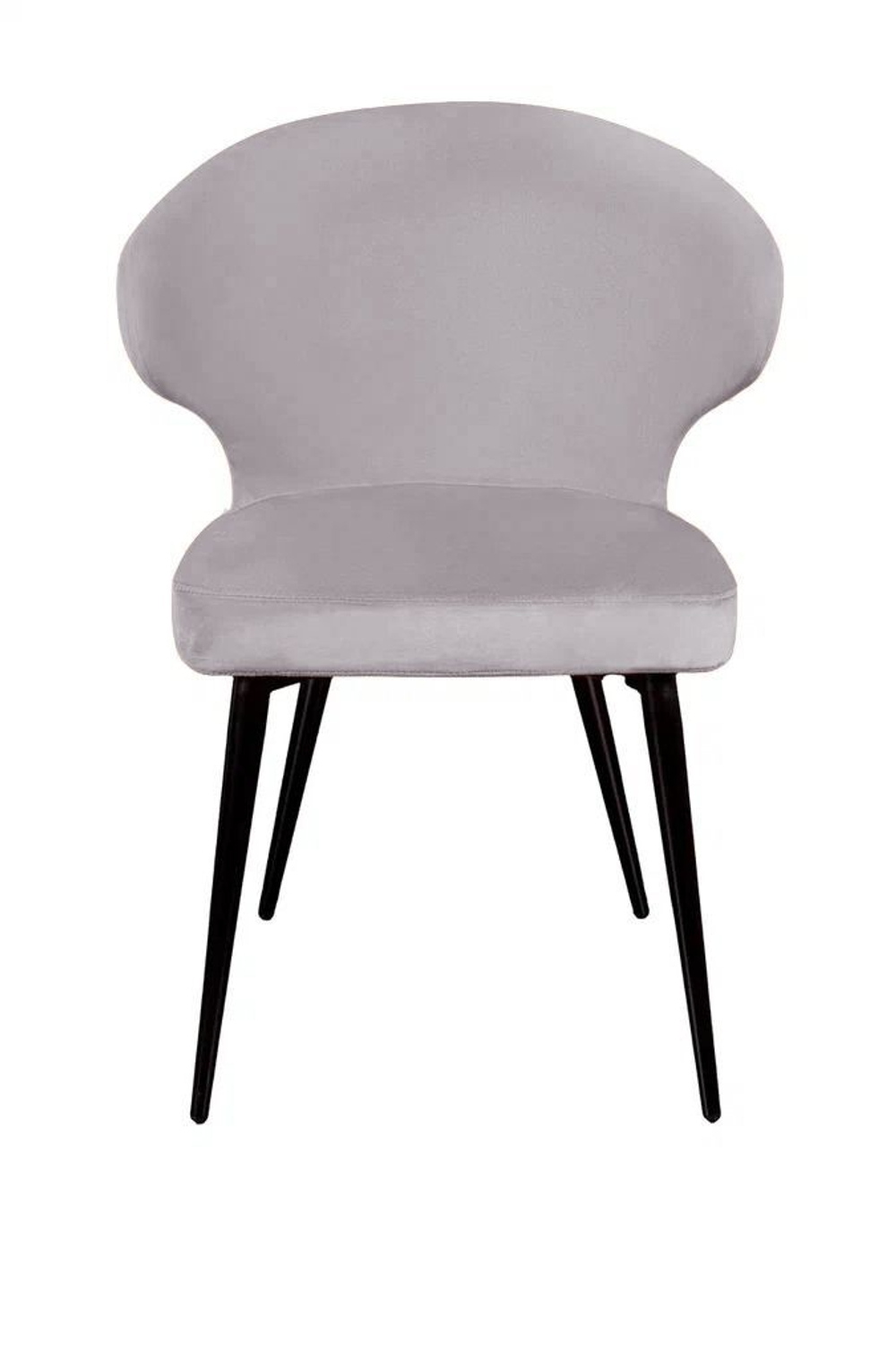 Стул Richard, бархат светло-серый 26