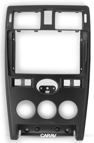 РАМКА 22-1177: 9-inch Car Audio Installation Kit for LADA Priora 2007-2014 (Ver.2 / Black)