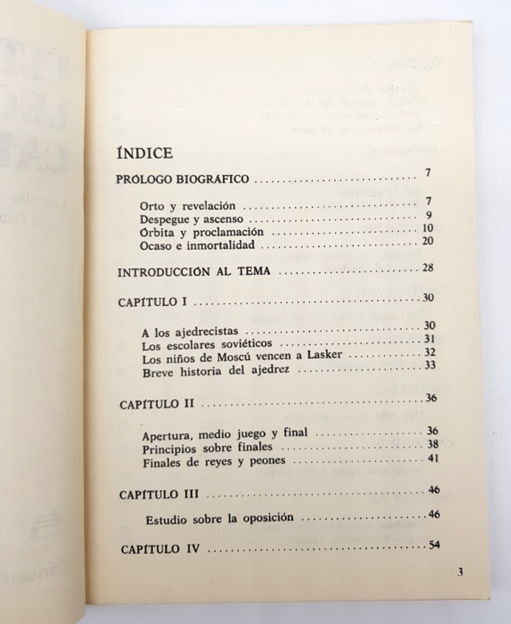 "Ultimas lecciones de Сapablanca (Последние уроки Капабланки)". 1983