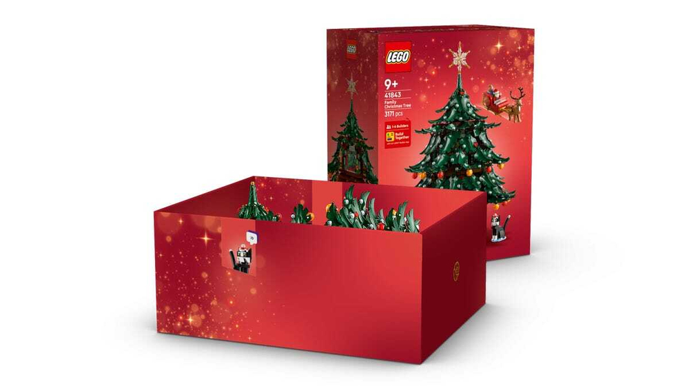 Конструктор LEGO Icons 41843 Family Christmas Tree Decoration