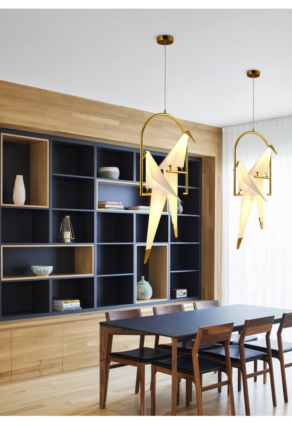 Pendant design lamp  PERCH by Moooi (2 lampshade )