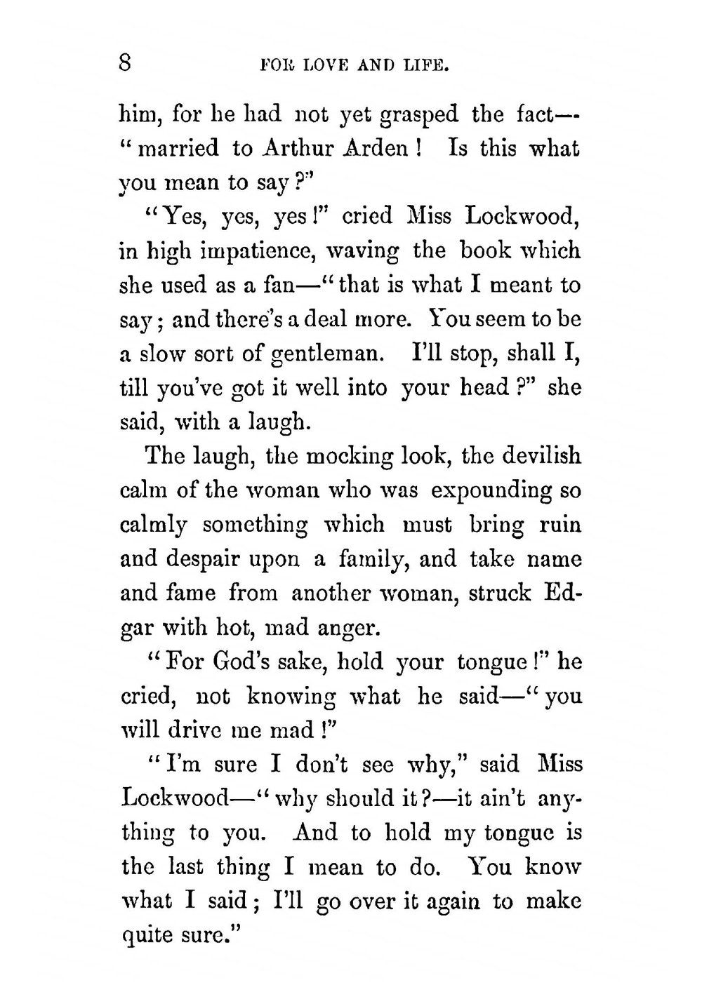 For love and life. Volume 3 | Margaret Oliphant