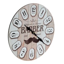 GAEM Часы настенные декоративные, L34 W2,5 H34 см, (1xАА не прилаг.)