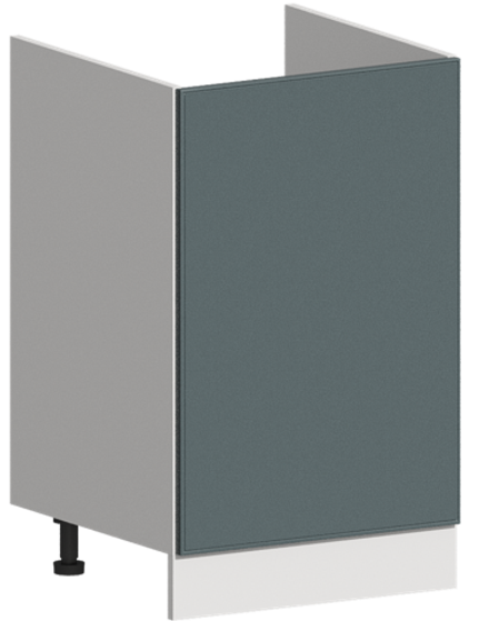 Кухня Модуль ШНМ 500 Графит / Бирюзовая мята