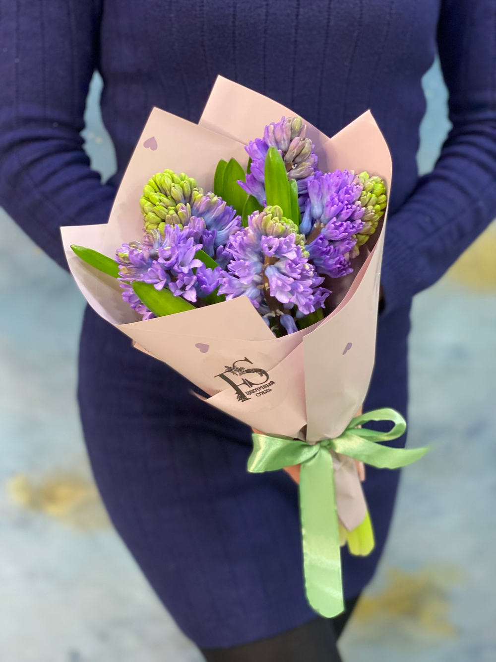 Букет № 26 из гиацинта