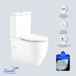 Унитаз напольный Ceruttispa ВИНС (VINCE) Tornado CT10373 безободковый (630х350х795)