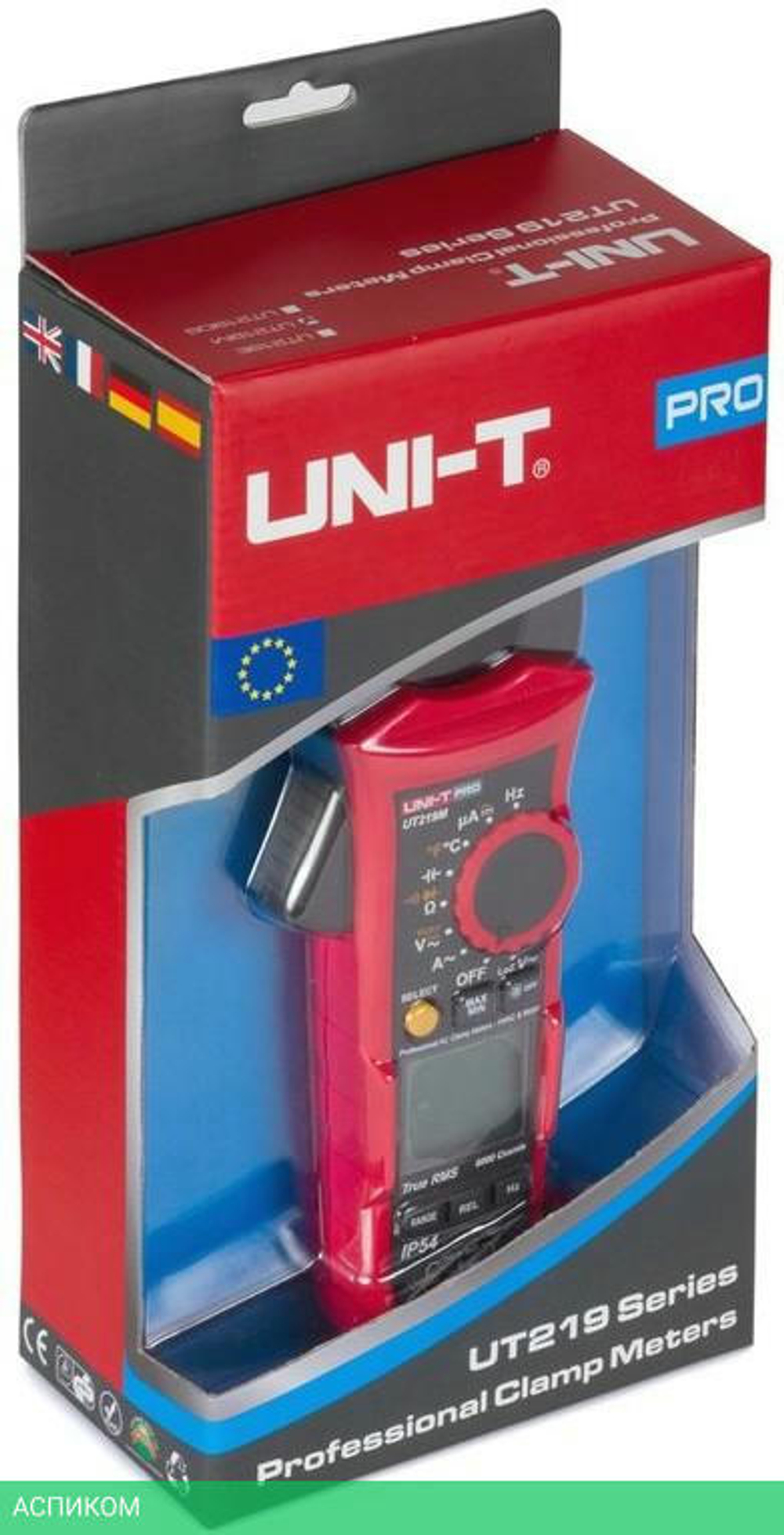 Токовые клещи Unit UT219M