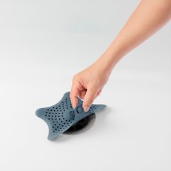 Фильтр для слива Starfish, серо-голубой