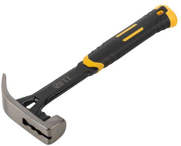 Молоток-гвоздодер, цельнометаллический Профи, 450 гр.