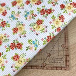 Ткань для пэчворка, хлопок 100% (арт. X0843)