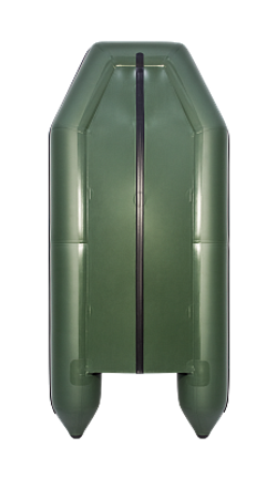 Лодка ПВХ АКВА 3200 СК со стрингерами зелено-черная