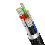 Type-C Кабель Baseus Display Fast Charging Data Cable Type-C to IP 20W PD - Black