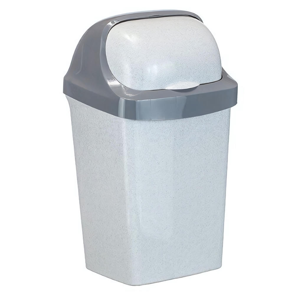 Контейнер для мусора с плавающей крышкой РОЛЛ ТОП 9л М2465