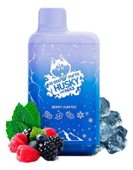 Husky Airmax Berry hunter - лесные ягоды-мята-лёд 10000 затяжек 20мг Hard (2% Hard)