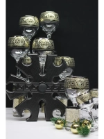 Барный набор 18 предметный с фужером