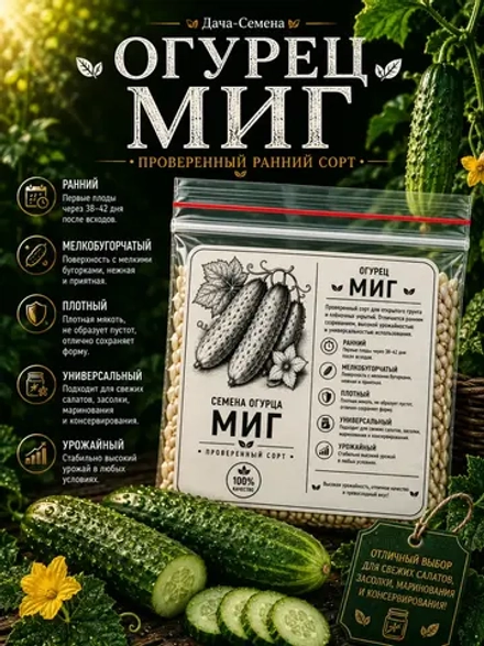 Семена огурца Миг