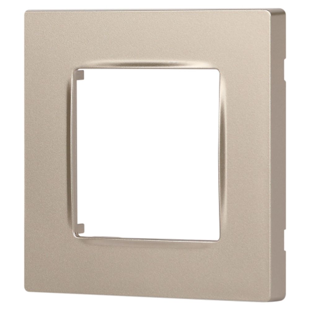 Рамка для розеток и выключателей ЭРА Серия 12 12-5201-04 на 1 пост, Классик, шампань