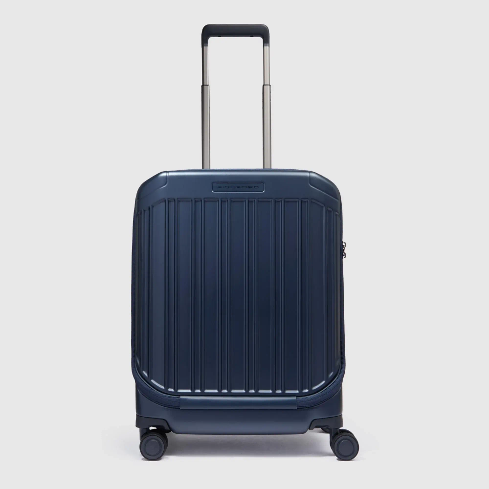 Чемодан ручная кладь с отделением для ноутбука Piquadro/ Blu opaco