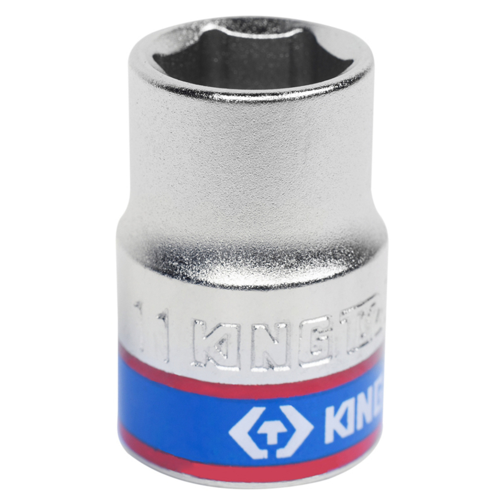 Головка торцевая стандартная шестигранная 3/8&quot;, 11 мм KING TONY 333511M