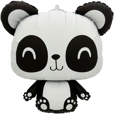 Шар (28''/71 см) Фигура, Маленькая панда, Сатин