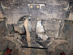Защита картера и КПП Sheriff для Nissan Bassara (JU30) 1999-2003 арт.15.1081
