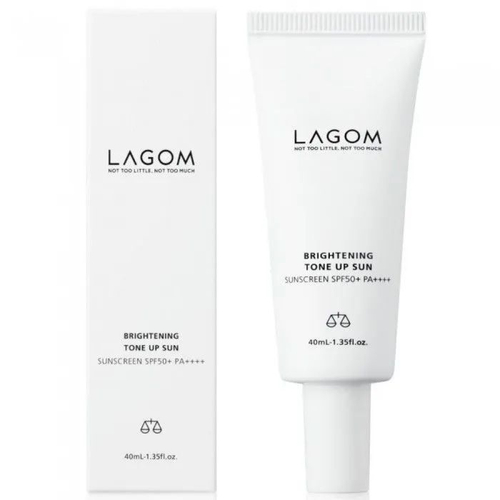 Lagom Brightening Tone Up Sun SPF 50+ PA++++ осветляющий солнцезащитный крем