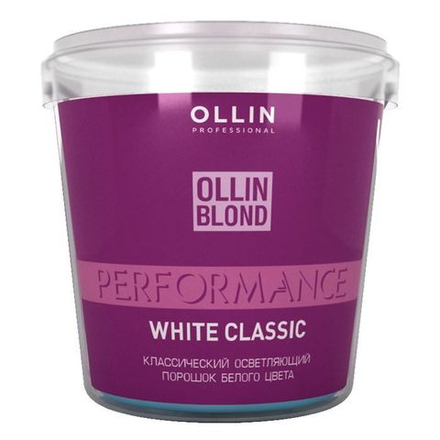 ОСВЕТЛЯЮЩИЙ ПОРОШОК  БЕЛОГО ЦВЕТА PERFORMANCE WHITE BLOND POWDER 500 Г.