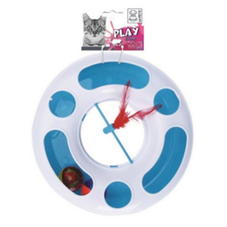 M-PETS Игрушка для кошек база с мячиком
