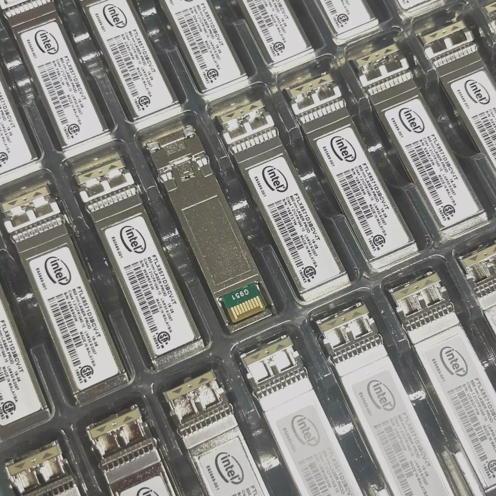 Трансивер INTEL (R) Ethernet SFP + SR OPTICS 1G/10G SFP + SR OPTIC E10GSFPSR  FTLX8571D3BCV-IT