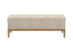 Банкетка Fjord 120 см (молочный, букле)